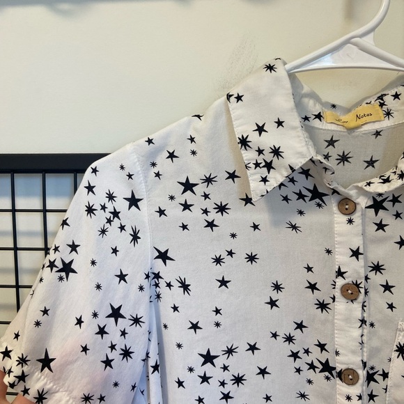 EUC‎ | Love Notes women’s buttoned blouse — small - Picture 3 of 5